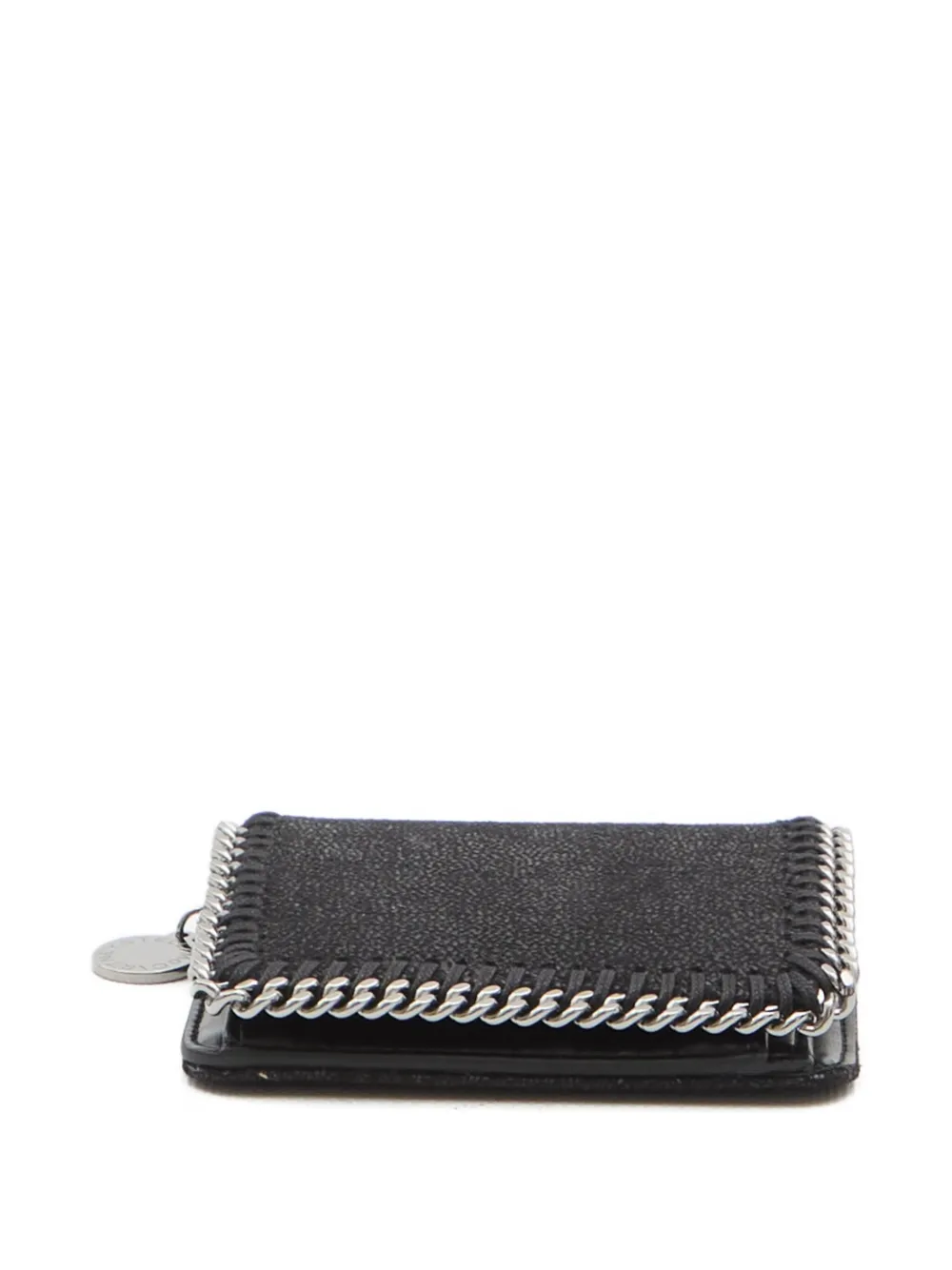 Двухсложный кошелёк Falabella Stella Mccartney, черный — фото 3