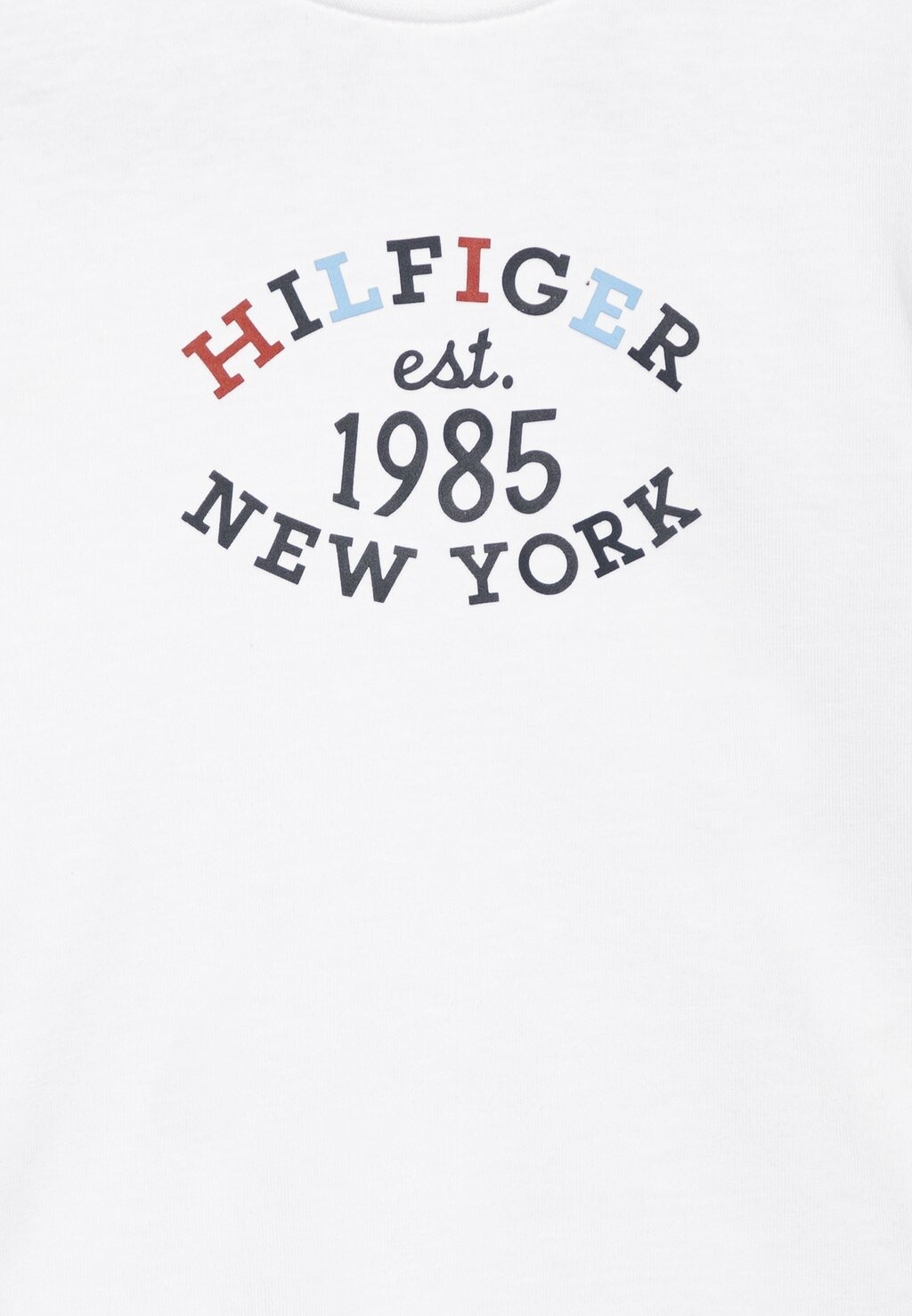 

Футболка с набивным рисунком Baby Monotype Oval Regular Tee Unisex Tommy Hilfiger, белая