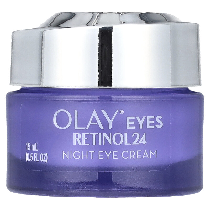 

Olay, Retinol24, ночной крем для кожи вокруг глаз, 15 мл (0,5 жидк. Унции)