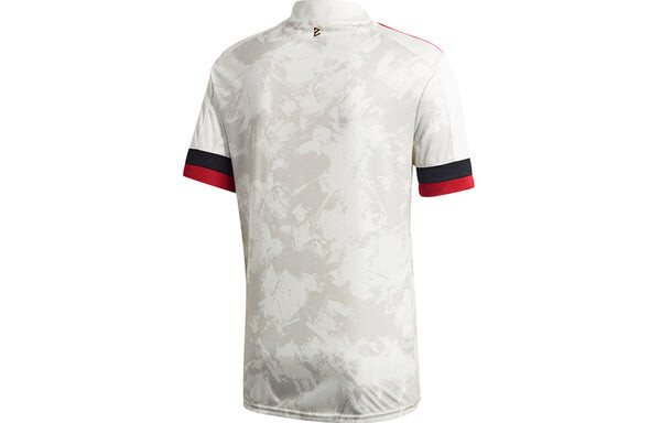 Футболка rbfa a jsy belgium national team away fan edition sports short sleeve jersey white Adidas, белый — фото 2