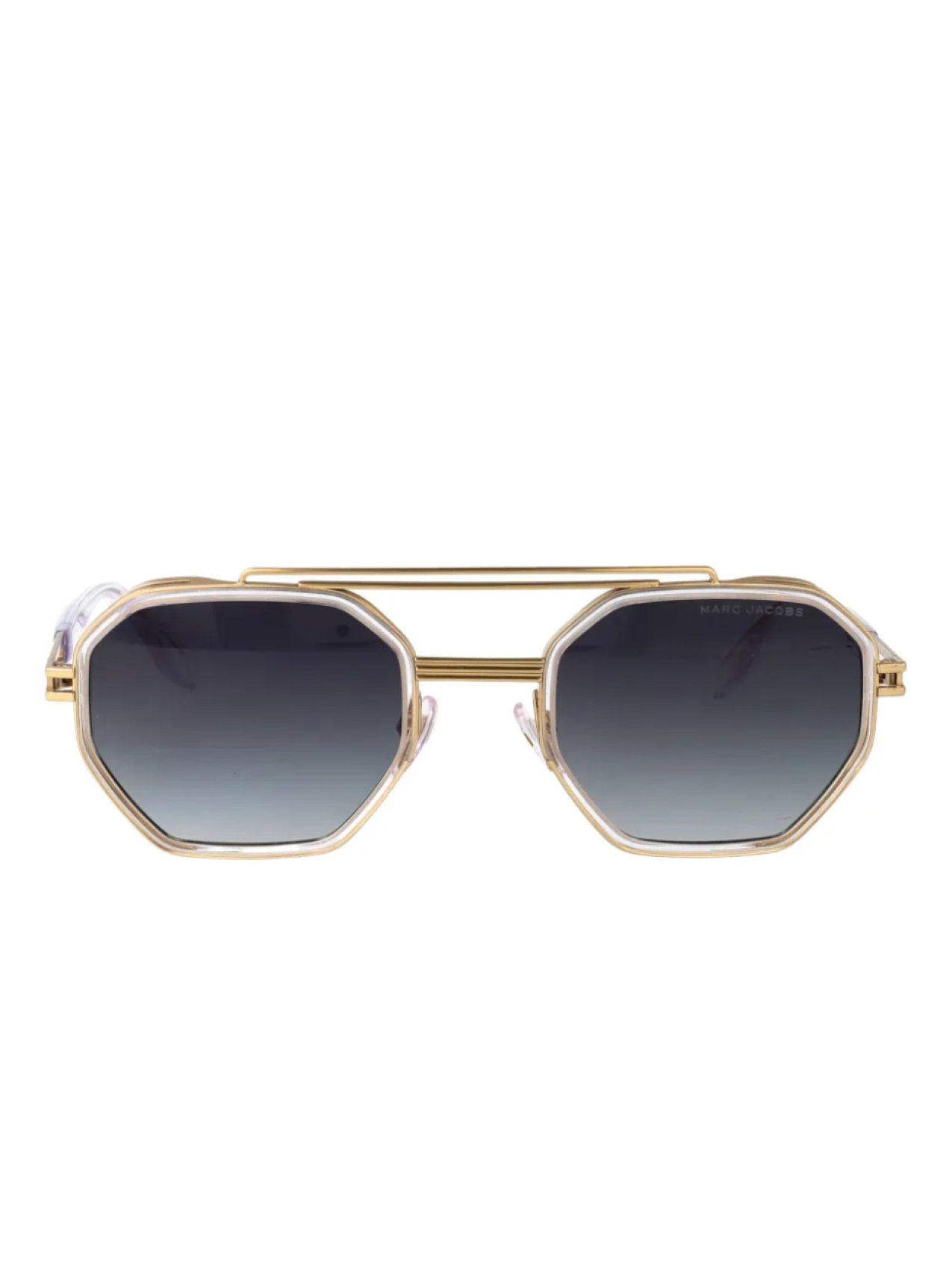 

Солнцезащитные очки Marc Jacobs Eyewear в геометрической оправе, золотой