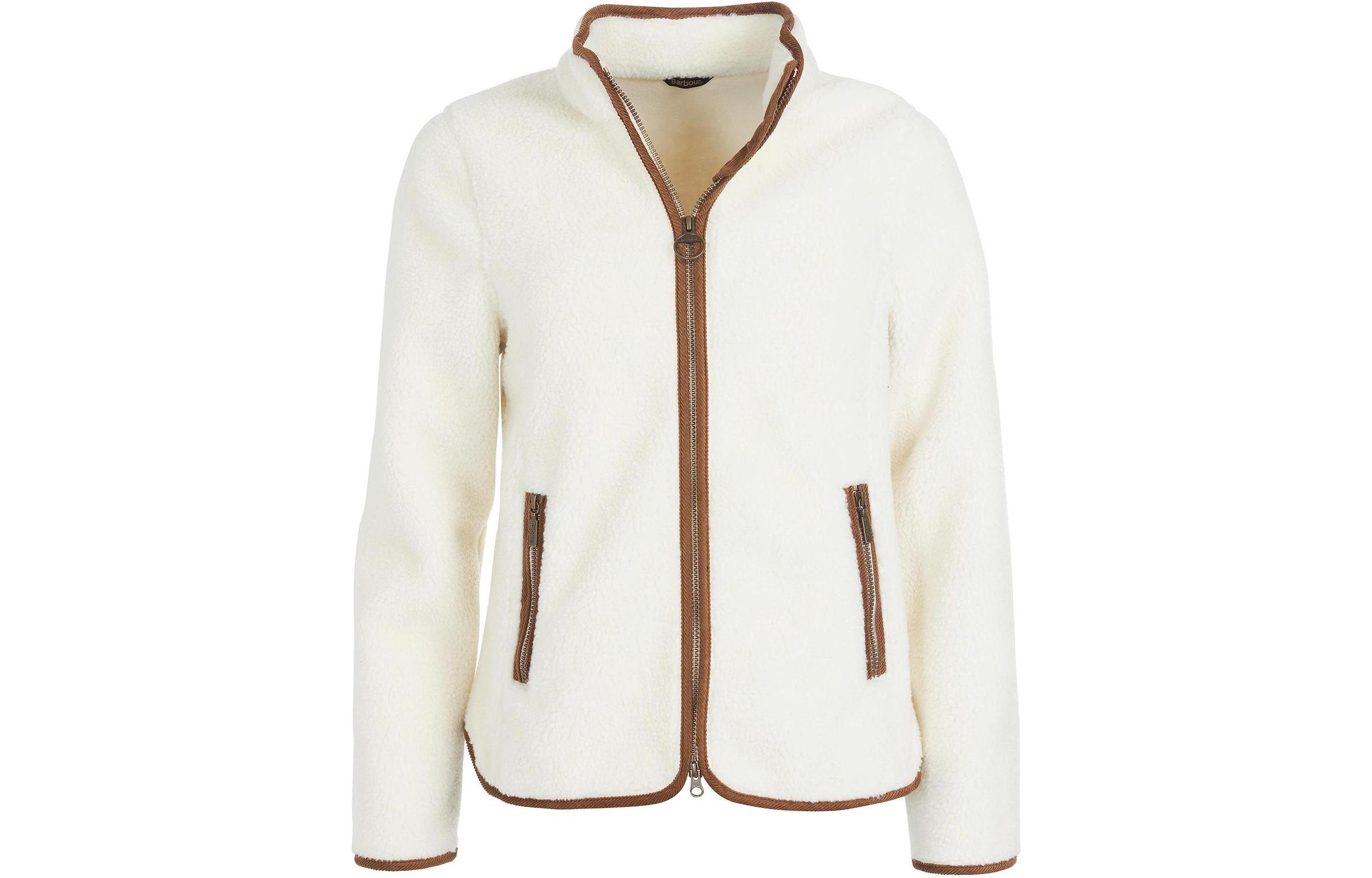 

Barbour Флисовые куртки и пальто Lavenham, женские, белые