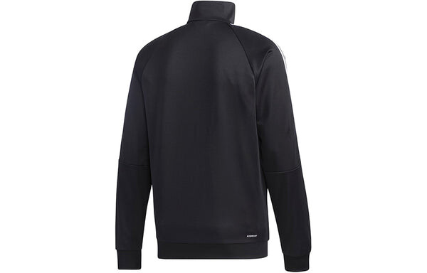 Куртка adidas Soccer/Football Training Sports Windproof Stand Collar Jacket Black, черный — фото 2