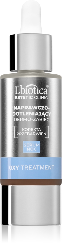 

Ночная обновляющая сыворотка Estetic Clinic Oxy Treatment с антиоксидантным эффектом L’Biotica, 30 мл