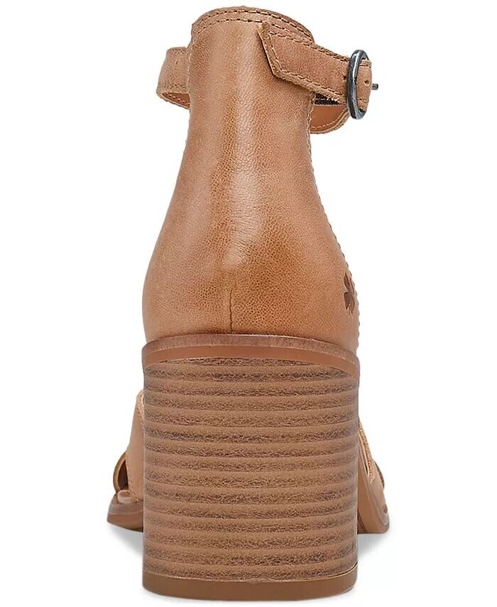 Женские классические сандалии Sarwa с ремешком на щиколотке Lucky Brand, бежевый — фото 3