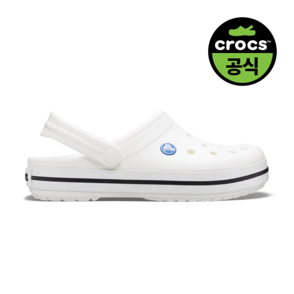 Мужские клоги Crocband белые от Crocs — фото 3