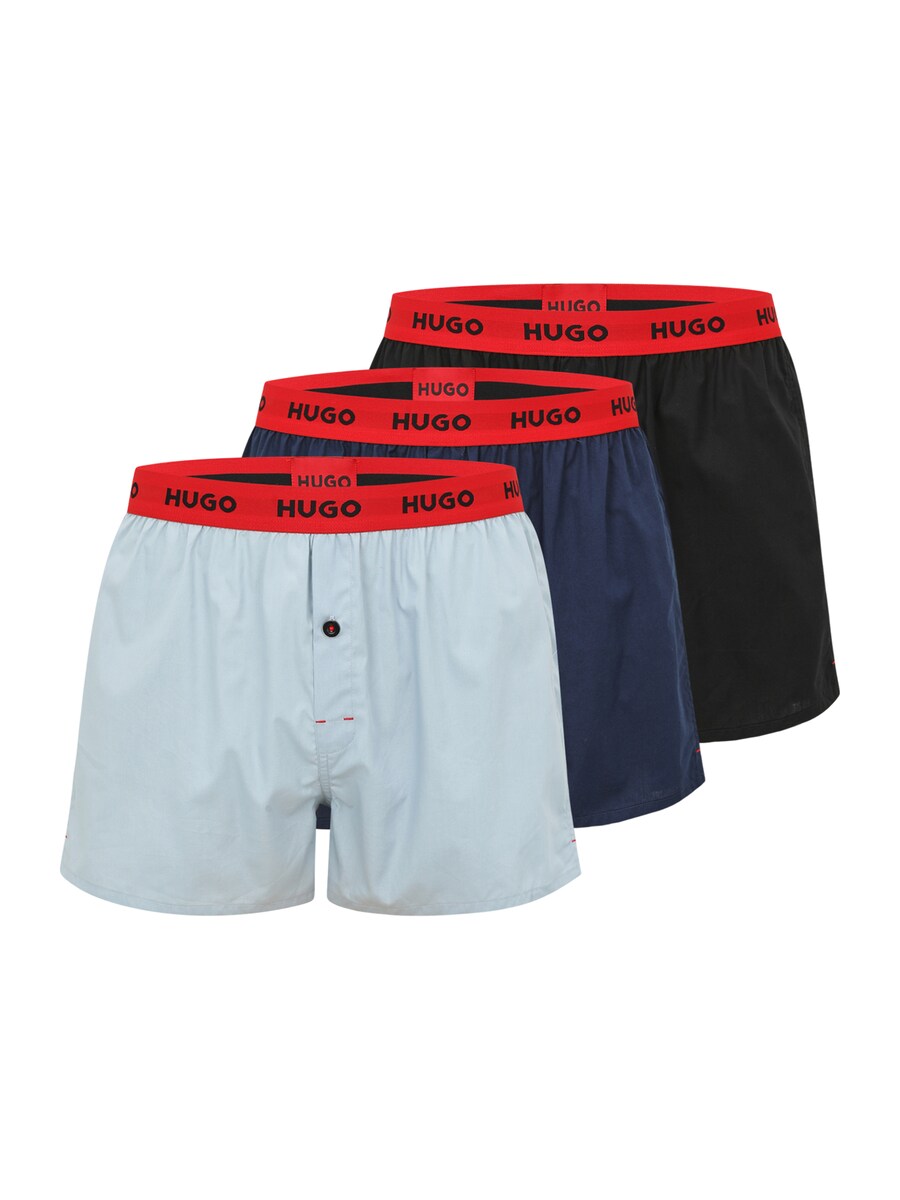 

Боксерские шорты HUGO, цвет marine blue/Light blue/Black