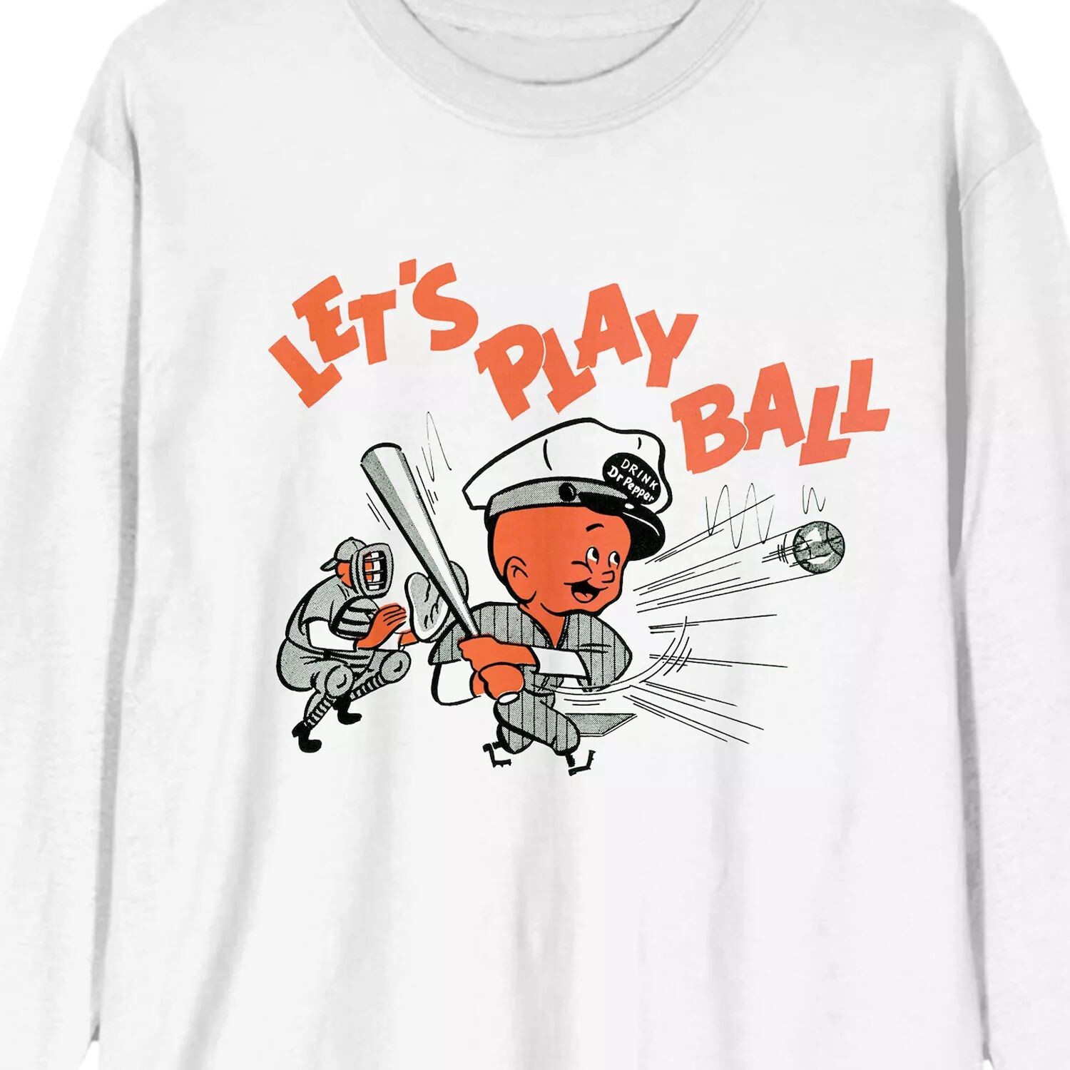 

Мужская футболка с рисунком Dr. Pepper Lets Play Ball Licensed Character