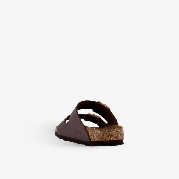 Сандалии Arizona из искусственной кожи с двумя ремешками Birkenstock, коричневый — фото 4