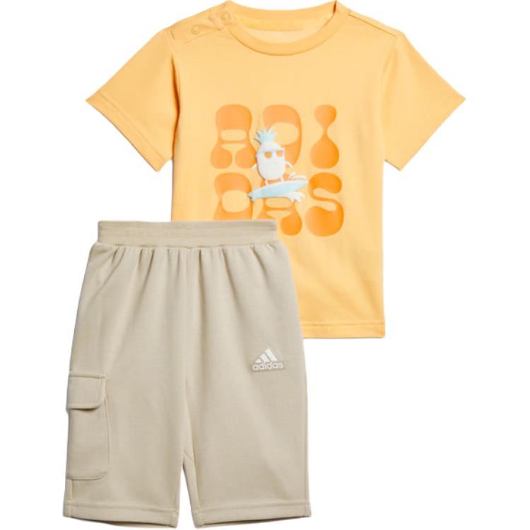 

Комбинезоны/ползунки TD Adidas, цвет Saffron