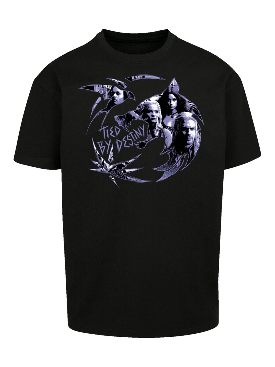 

Рубашка F4NT4STIC The Witcher Wolf Logo Infill Netflix TV Series, черный