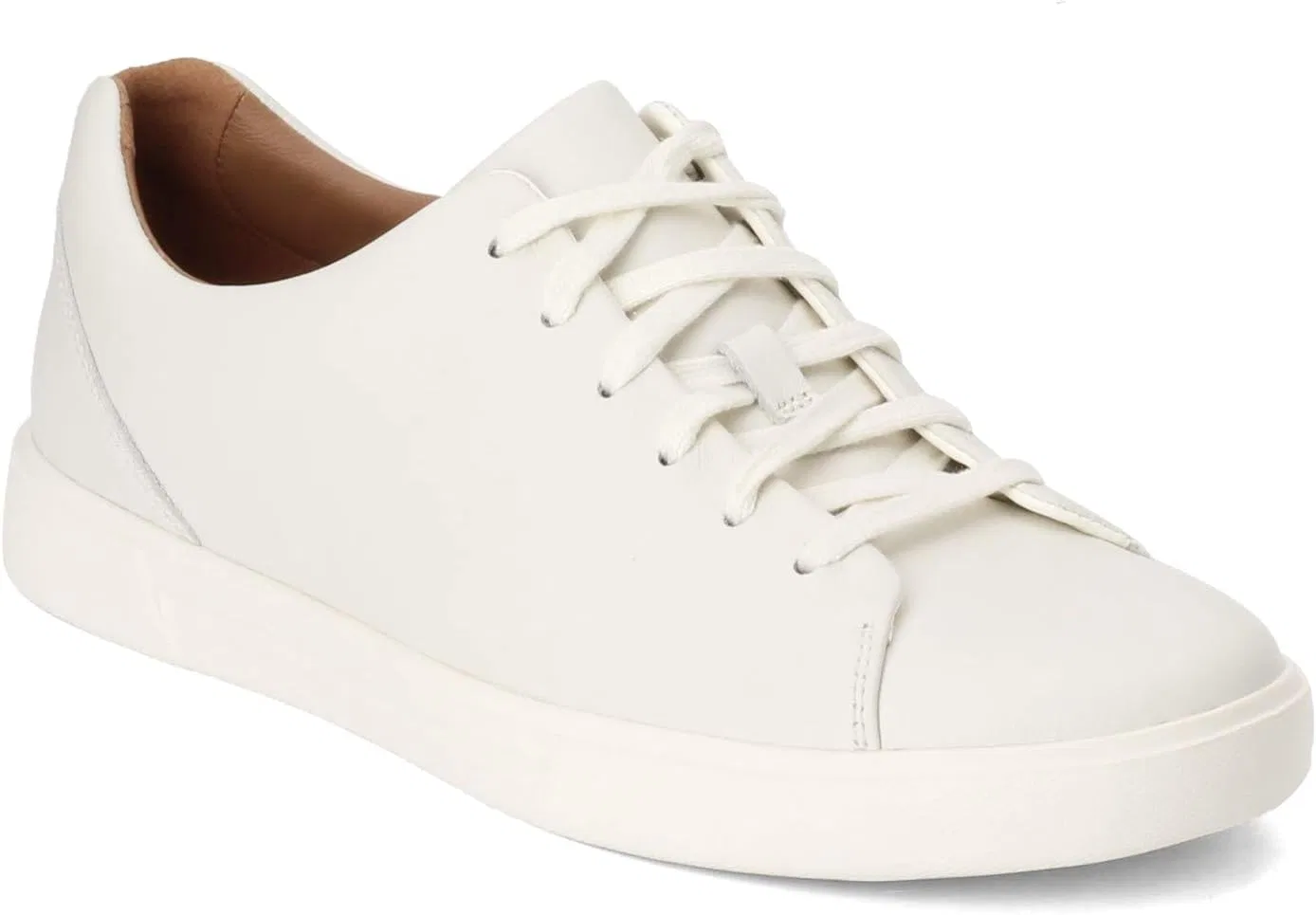 Мужские кружевные кроссовки Clarks Un Costa, белый — фото 2