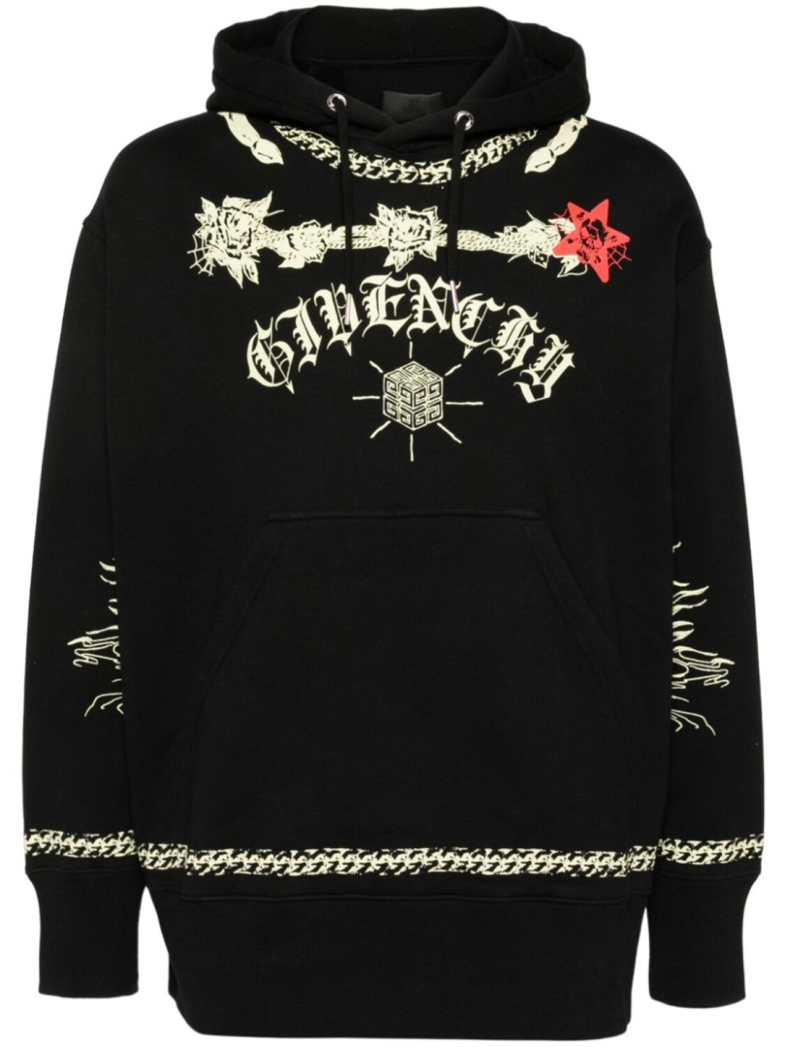 

Толстовка с графическим принтом Givenchy, черный
