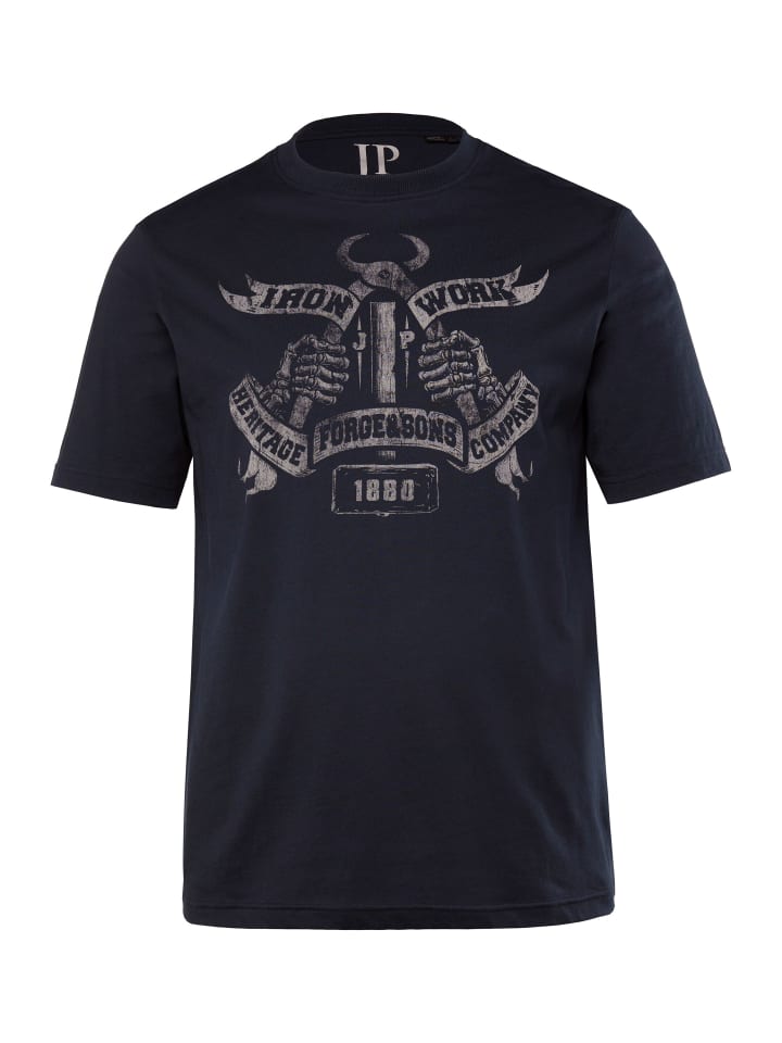

Футболка JP1880, темно-синий