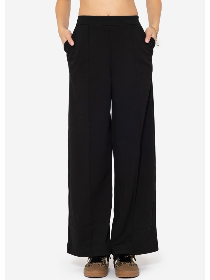

Спортивные штаны SASSYCLASSY Jogginghose mit Biese, черный