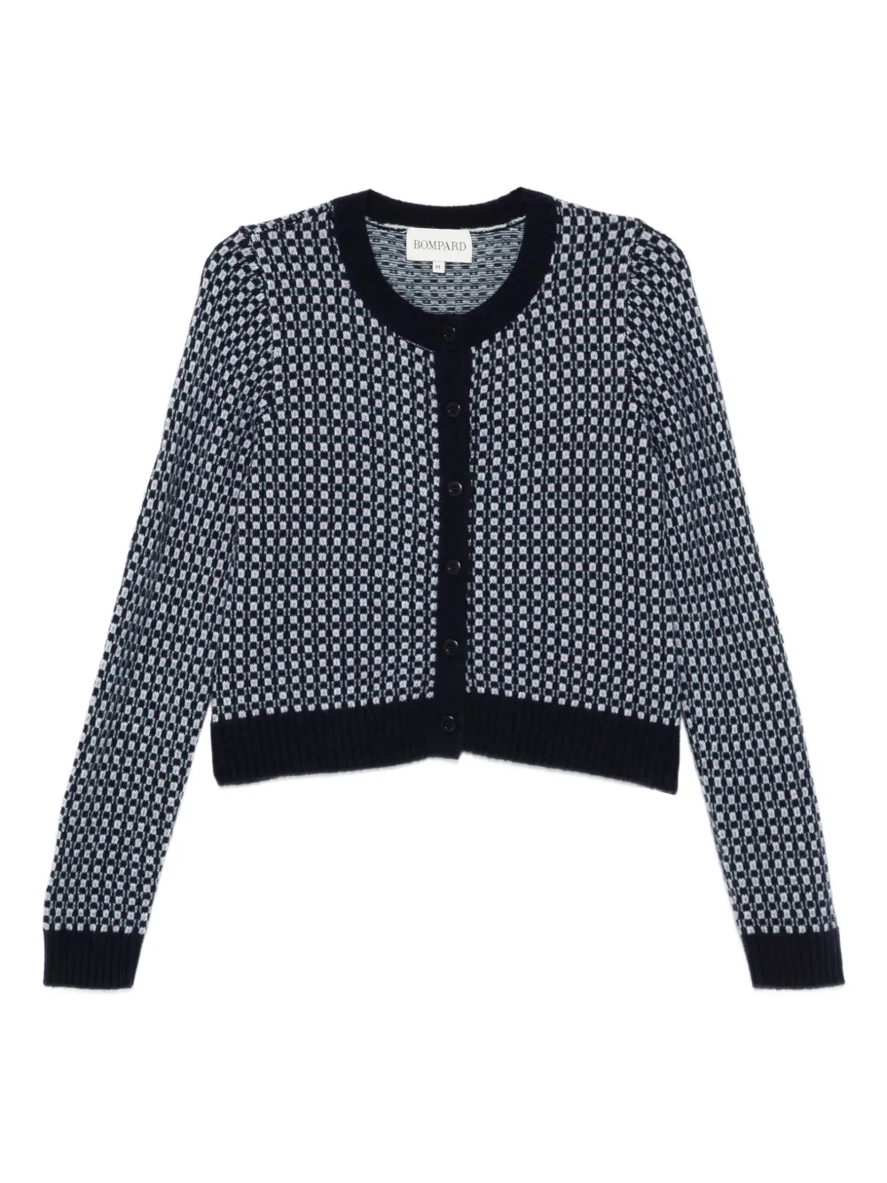 

Кардиган с круглым вырезом Eric Bompard, синий
