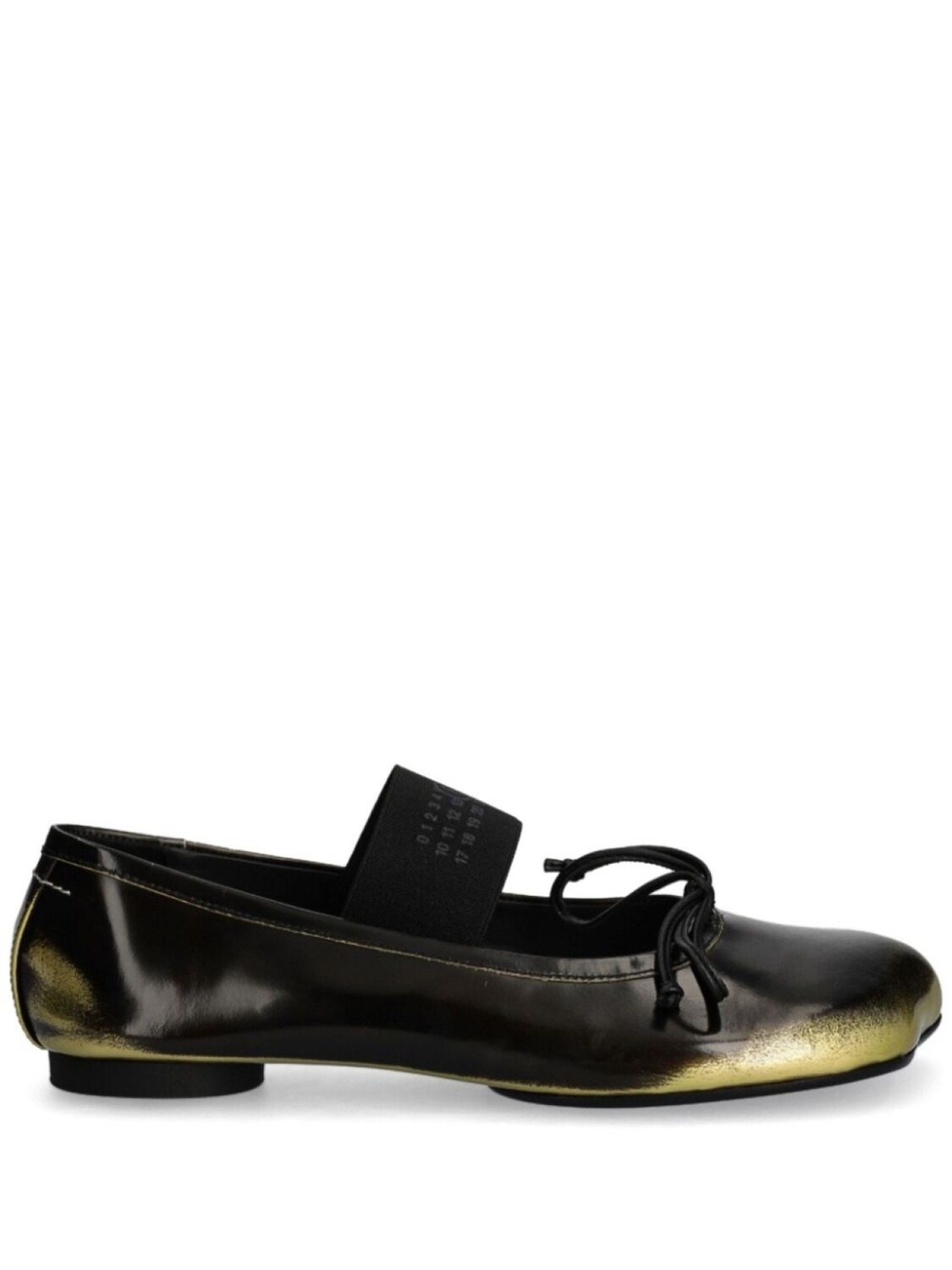 

Балетки атомные MM6 Maison Margiela, черный