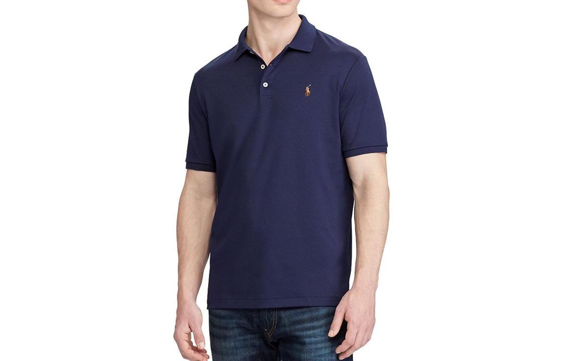 

Рубашка-поло мужская, цвет морской волны Ralph Lauren, Marine Blue