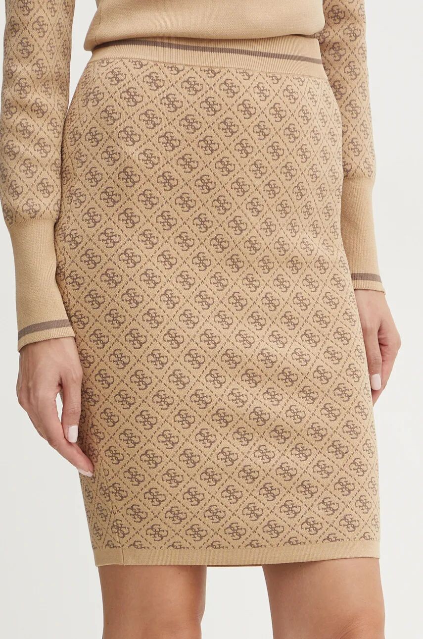 

Guess юбка LISE, бежевый