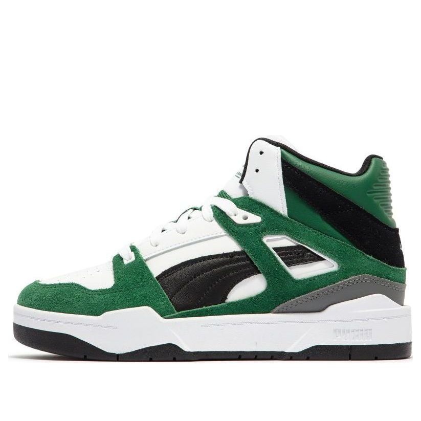 

Кеды PUMA Slipstream Hi Heritage 'White Green Black', белый