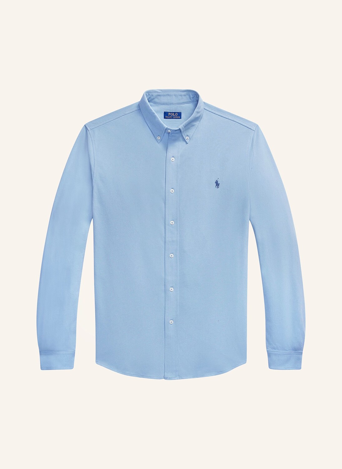 

Рубашка из пике POLO RALPH LAUREN Big & Tall, светло-голубой