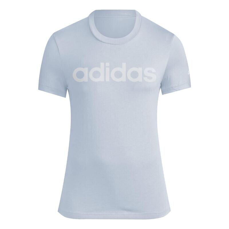 Спортивная футболка Adidas, цвет blau/weiss — фото 2
