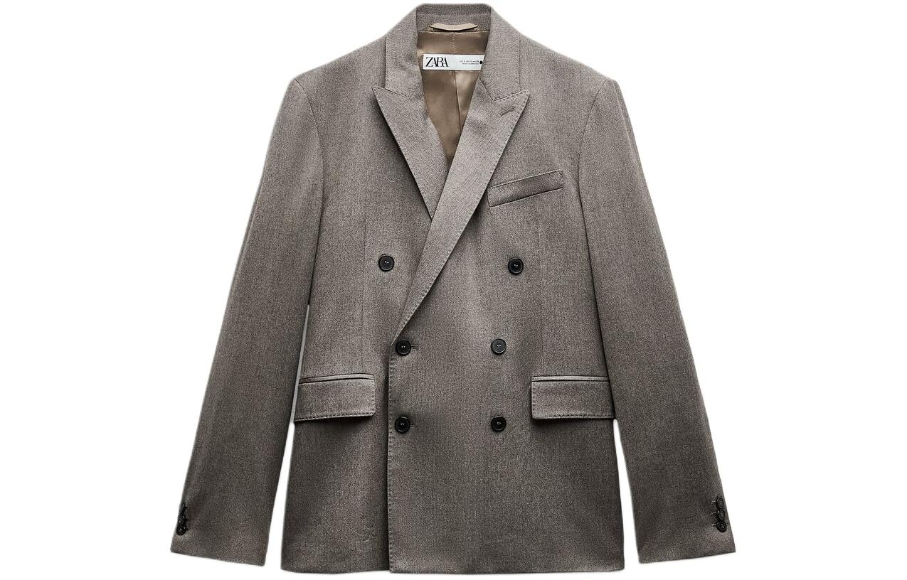 

ZW Series деловой костюм женский темно-серо-коричневый Zara