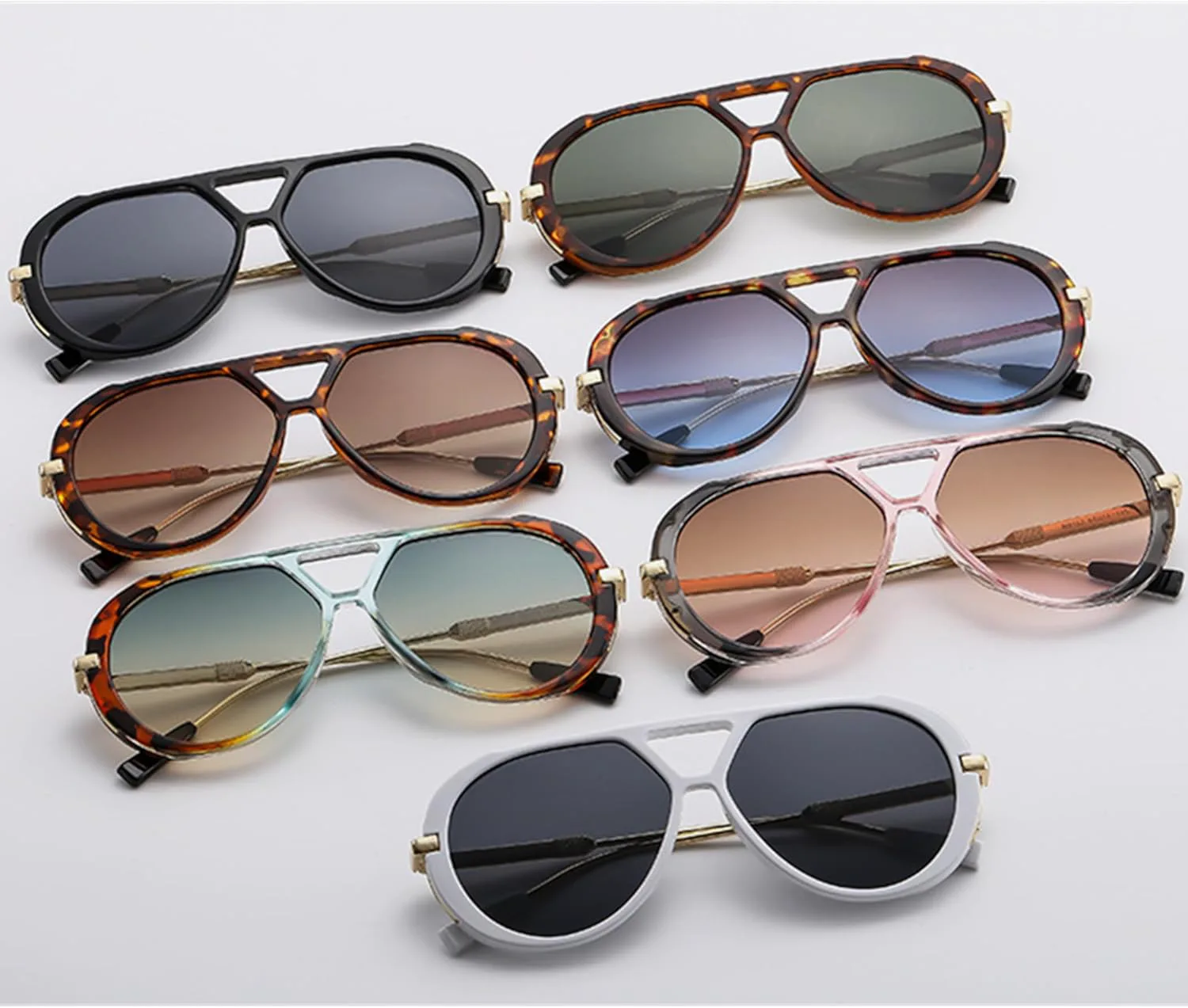 

Солнцезащитные очки Bullabulling в стиле ретро с двойной перемычкой для женщин и мужчин. Модные солнцезащитные очки с плоской верхней частью квадратной формы, C3