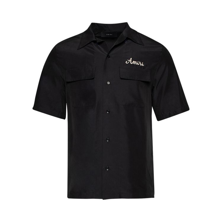 

Рубашка Amiri Jazz Wolf Camp Shirt 'Black', черный