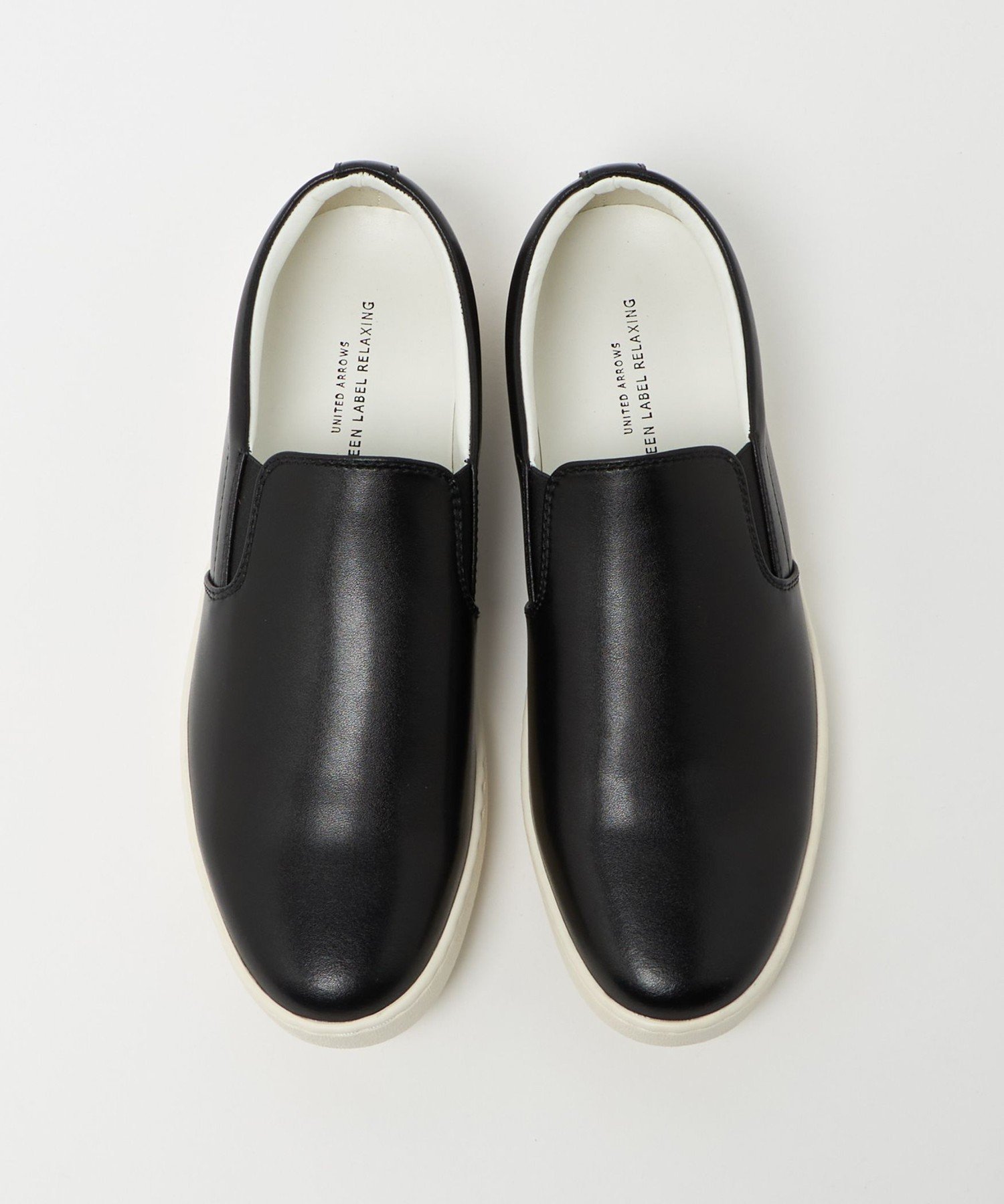 Кроссовки GLR Slip-On V2 UNITED ARROWS green label relaxing, BLACK — фото 4