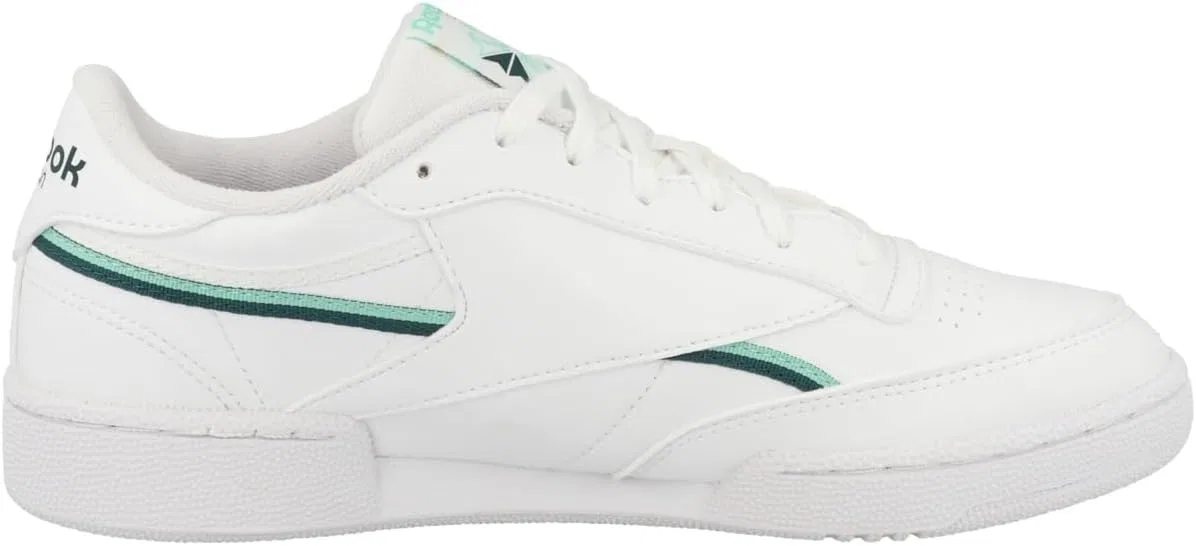 Мужские веганские кроссовки Reebok Club C 85, Ftwr White Hint Mint Midnight Pine — фото 3