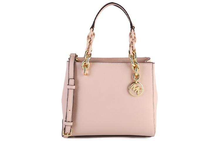 

MICHAEL KORS Кожаная сумка Синтия через плечо кроссбод малая женская мягкого розового цвета