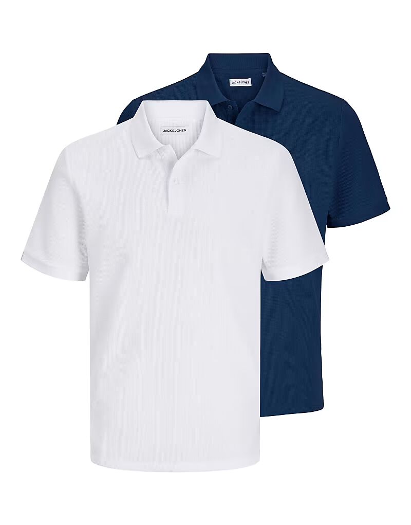 

Поло Jack & Jones белого цвета