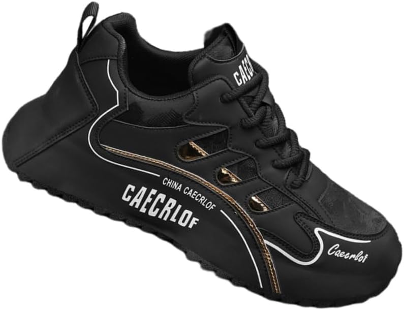 

Модные мужские спортивные кроссовки, с противоскользящей резиновой подошвой, дышащей поверхностью из ПУ, удобные и универсальные, прочные и износостойкие. Доступны в больших размерах Fmshi, черный