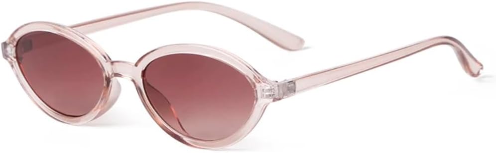 

Солнцезащитные очки с защитой UV400 | Овальная оправа, металлические петли, стиль 90-х | Для женщин и мужчин, для занятий спортом на открытом воздухе и вождения DSVIGF, 05