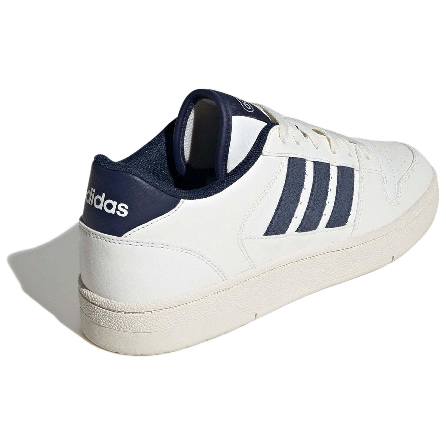 Кроссовки adidas BREAK START Skateboarding Shoes Men Low-top White/Navy, белый/темно-синий — фото 3