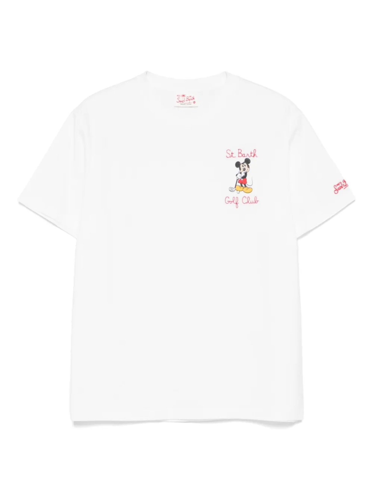

X ©DISNEY Футболка с Микки-гольфистом MC2 Saint Barth, белый