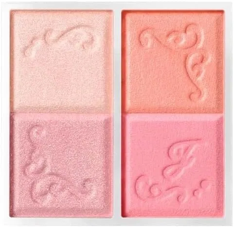 Румяна компактные Jill Stuart Couture Mixed Blush Compact 4 цвета 6 г 02 Early Bloom — фото 4