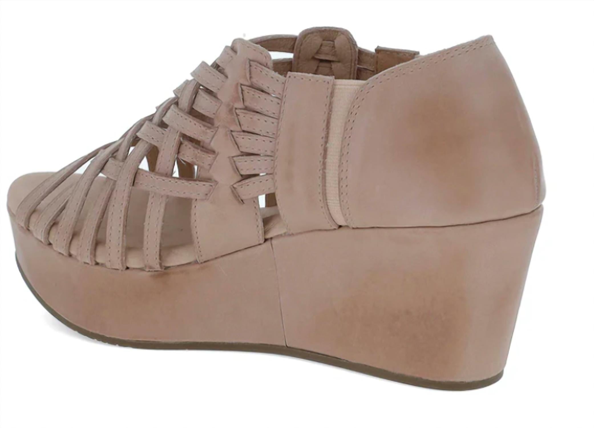 Women Wiz Sandals In Nude Leather CHOCOLAT BLU, Nude Leather — фото 2