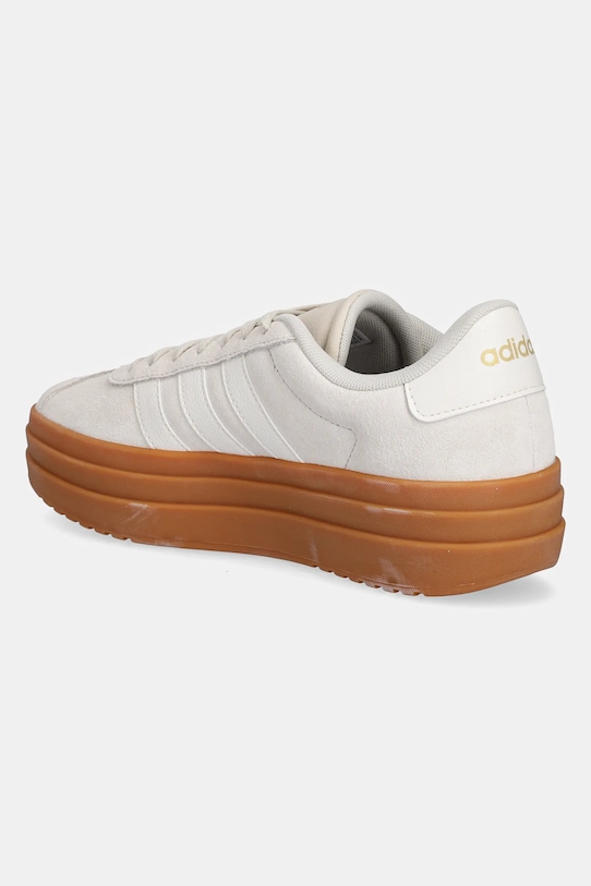 Кроссовки VL Court Bold Adidas, бежевый — фото 3