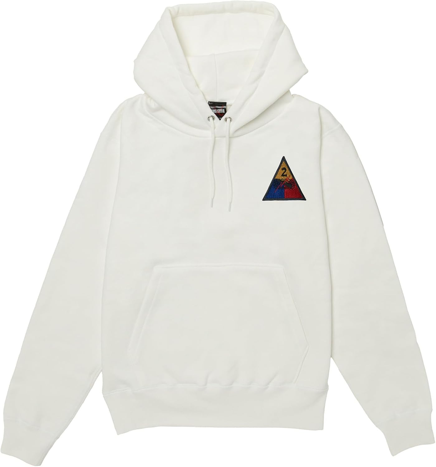 

Толстовка с капюшоном в стиле F, нашивка с гербом армии США, плотная ткань 12,4 унции, подкладка с начесом, толстовка без капюшона, белая F-Style