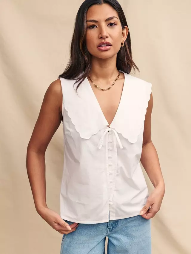 

Топ Nobody's Child Birdie Organic Cotton, белый