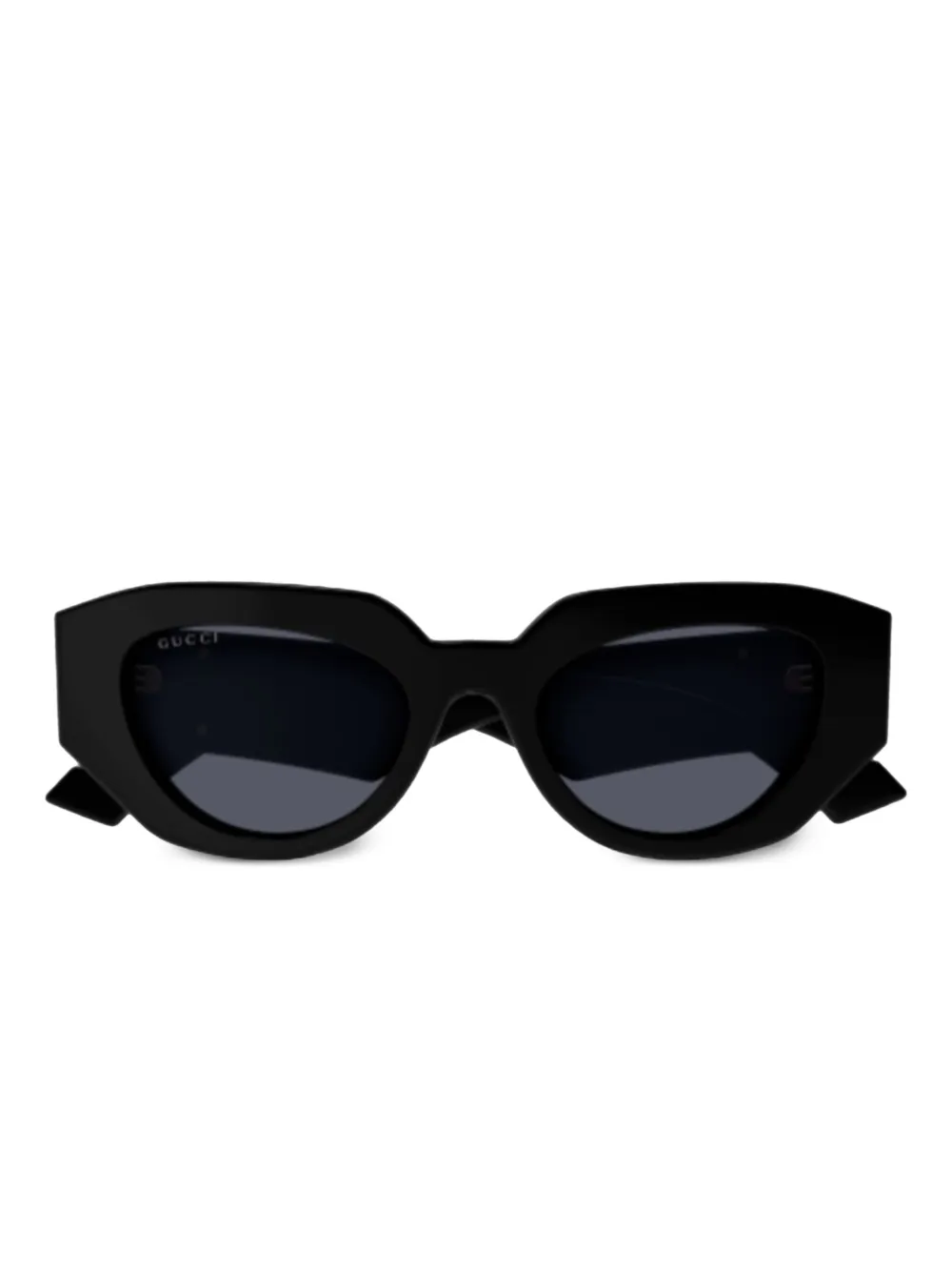 

Солнцезащитные очки Gene GG в овальной оправе Gucci Eyewear, черный
