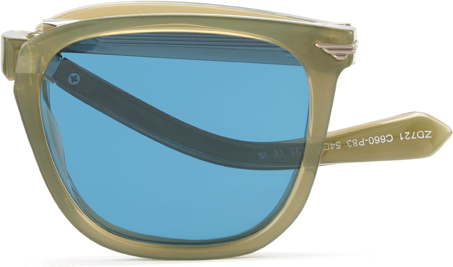 

Складные поляризованные солнцезащитные очки Cyxus для женщин и мужчин, 24 г TR90, модные квадратные, защита от УФ-излучения 99,99%, для пляжа, вождения и отдыха на природе, P1577, 05-light Green-p1169