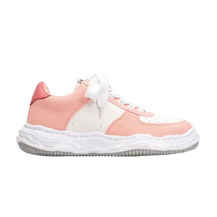 

Кроссовки Maison Mihara Yasuhiro Wayne OG Sole Canvas Low Pink White, розовый