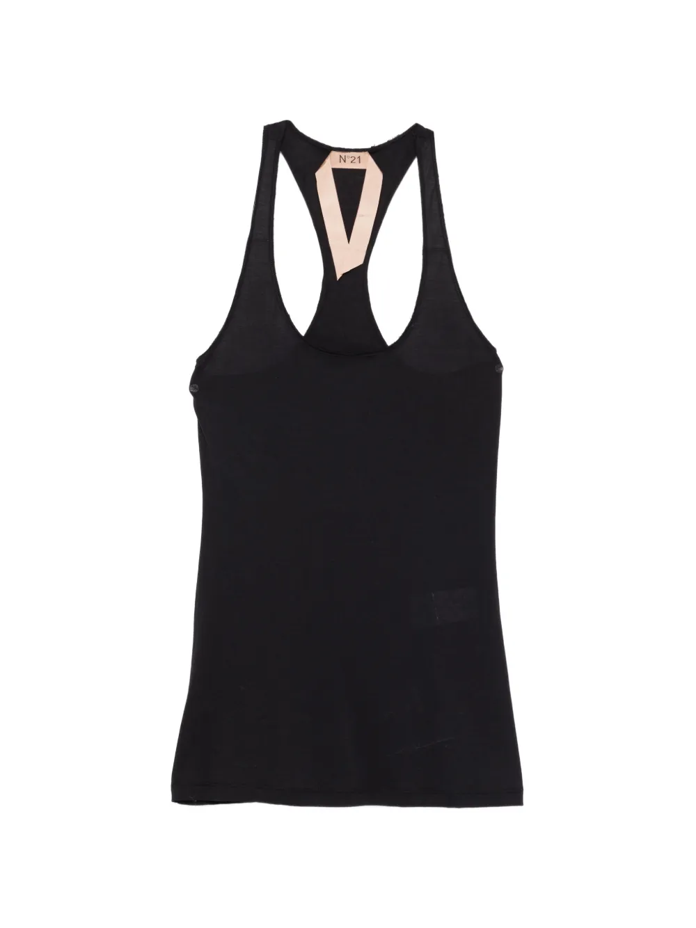 

Топ с V-образным вырезом Nº21, черный