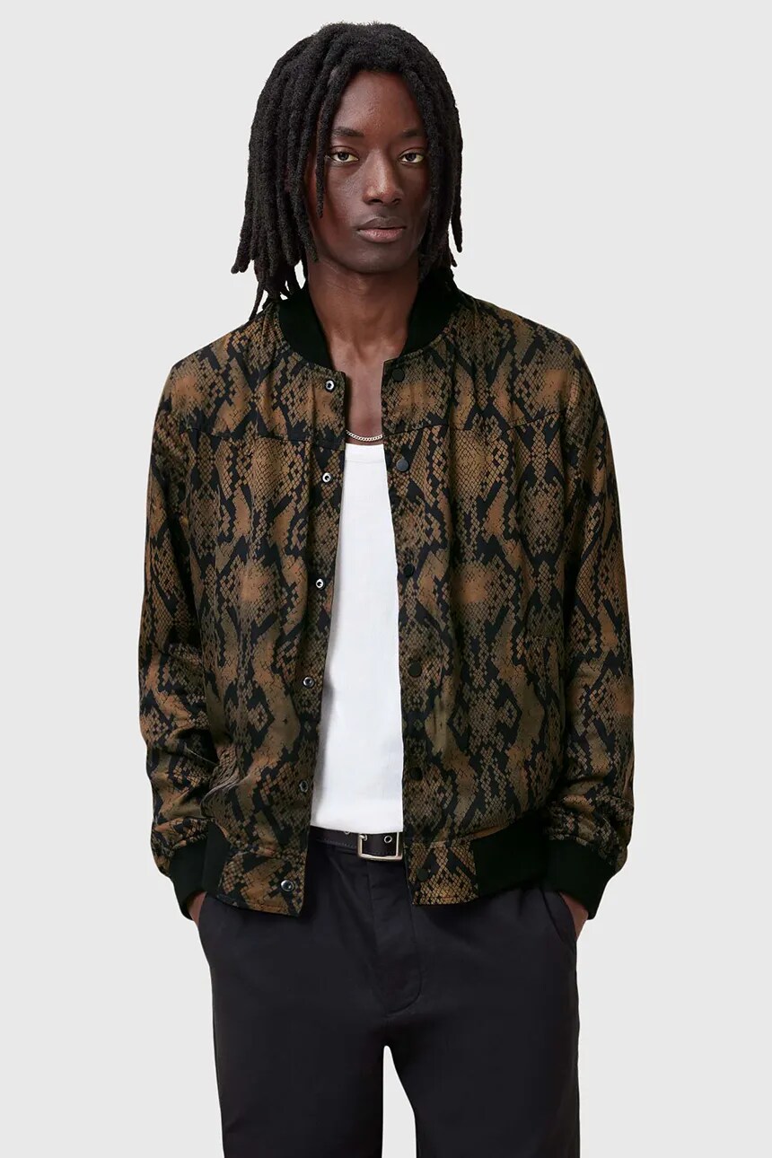 

Двусторонняя куртка-бомбер AllSaints SOUNDVIEW, черный