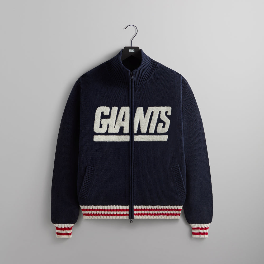

Свитер Kith & '47 for the NFL: Giants Wyona Full Zip Sweater, черный