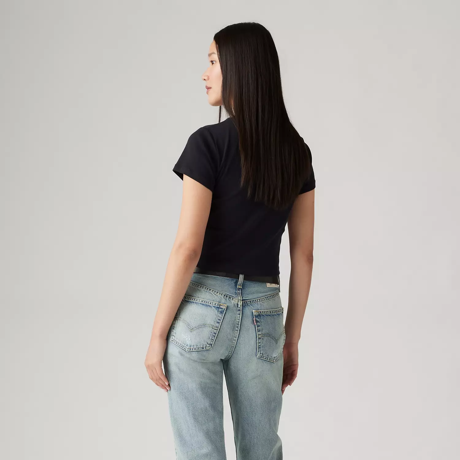 Спортивная футболка с графическим принтом Levi's, цвет Caviar - Black — фото 3