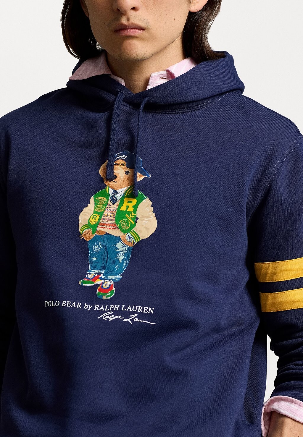

Толстовка с капюшоном POLO BEAR FLEECE HOODIE Ralph Lauren, темно-синий